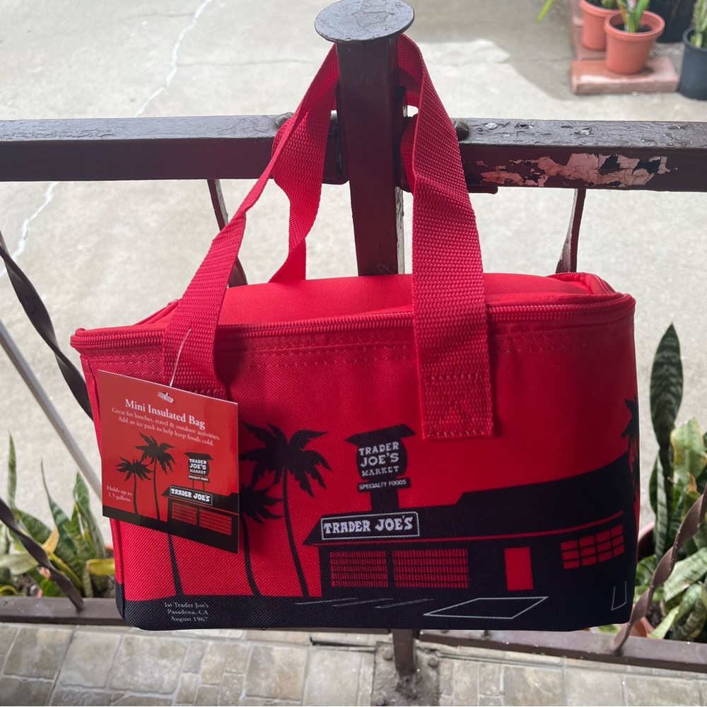 Viral Trader Joe's mini insulated lunch bag